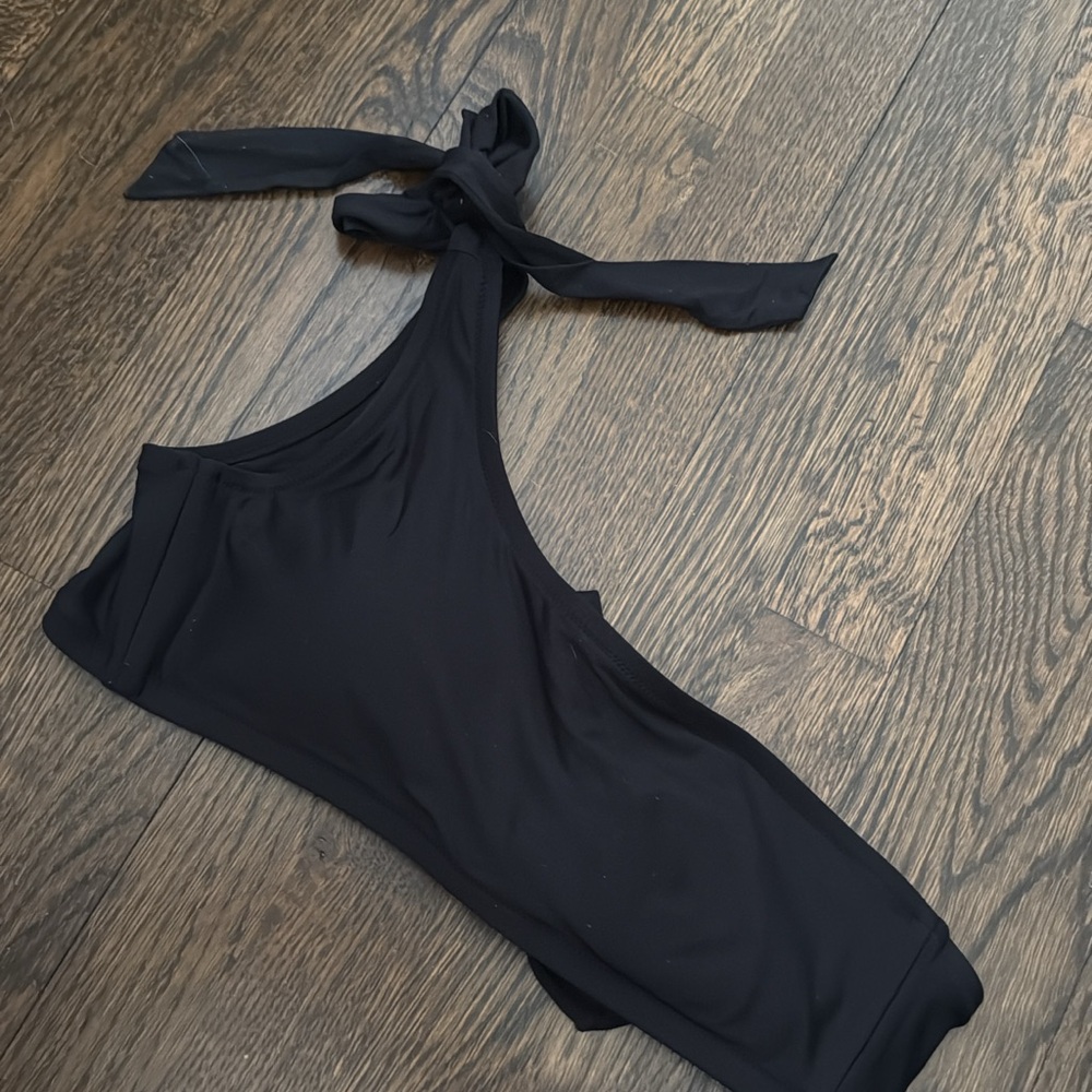 J. Crew Black Bikini Top